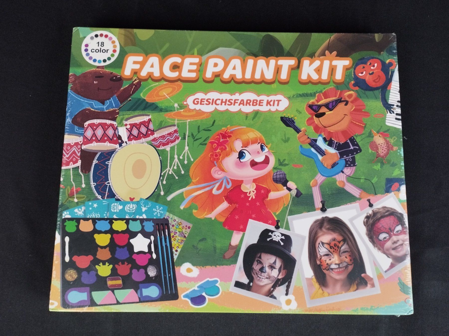 Make-up: KHOLEZ Gesichtsfarbe Kit – Nuovo (secondo la descrizione) da Schübelbach venduto da Restwert_Schubelbach