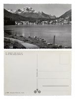St.Moritz Bad St.Moritzersee Kirche St.Borromäus Oberengadin