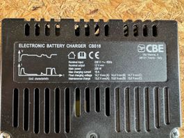 CBE CB516 Elektronisches Batterieladegerät 12V 16A  Camper