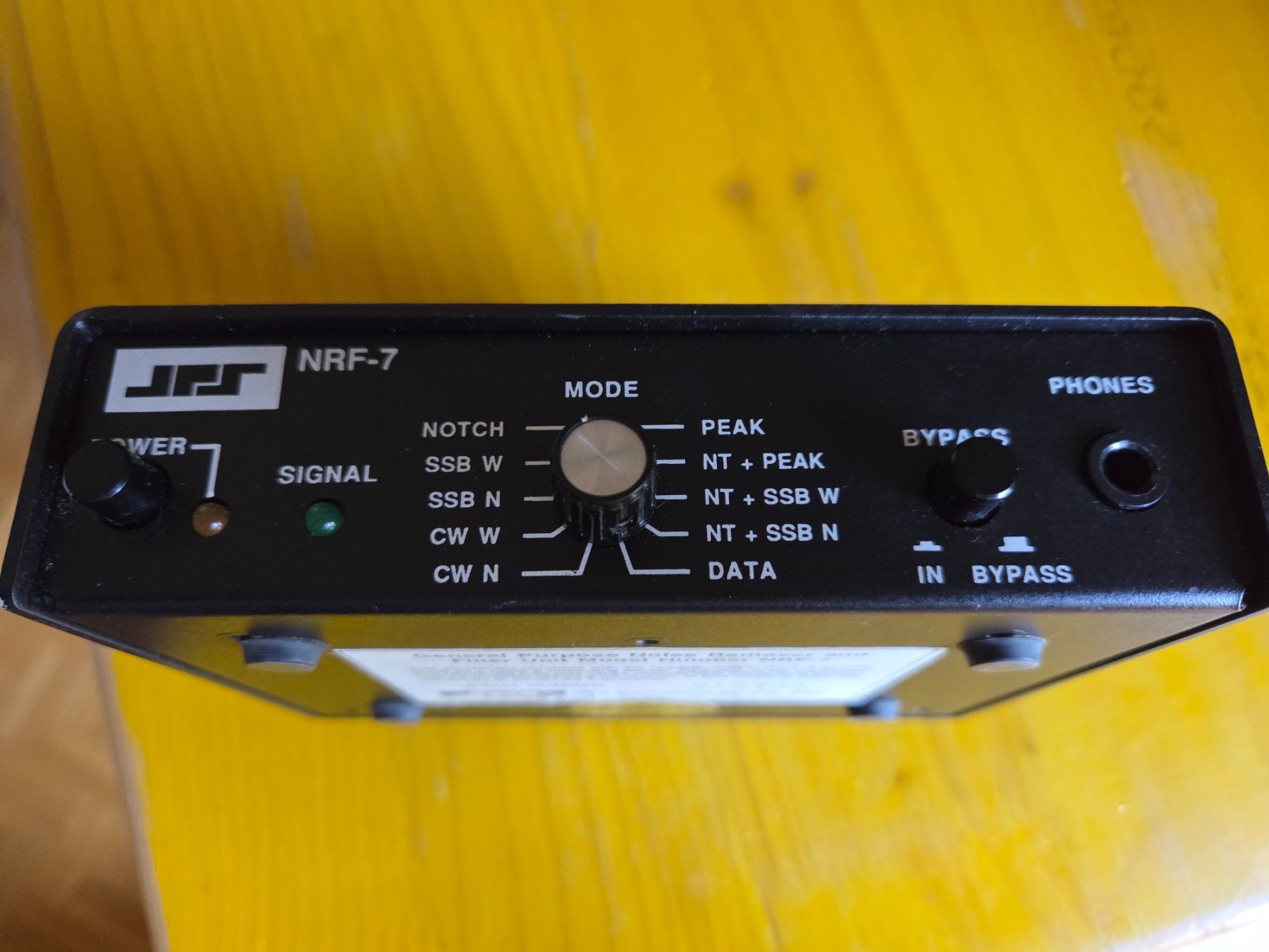 Radio: JPS Communications Analog Audio Filter NRF-7 Great Condition – Usato da Canobbio venduto da Tuitt 3