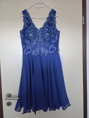 Robe de soirée JJSHouse bleu royal taille 38 neuve