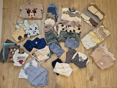 48-teiliges kleiderpaket grösse 68