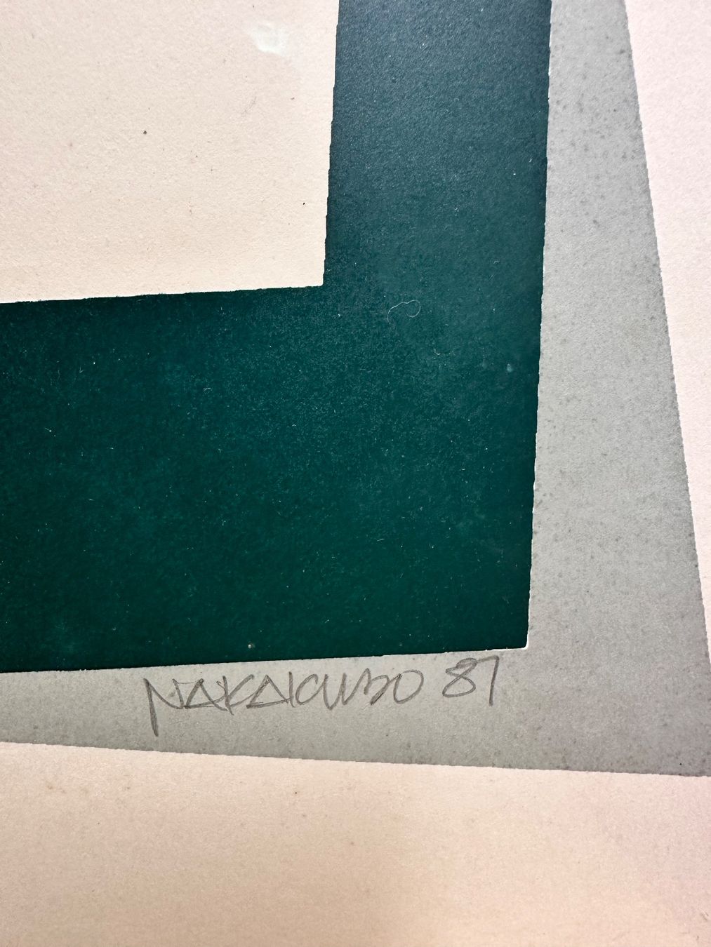 Poster & Bilder: Originale Serigrafie von Nakakubo – Gebraucht aus Bern von johnny_left 1