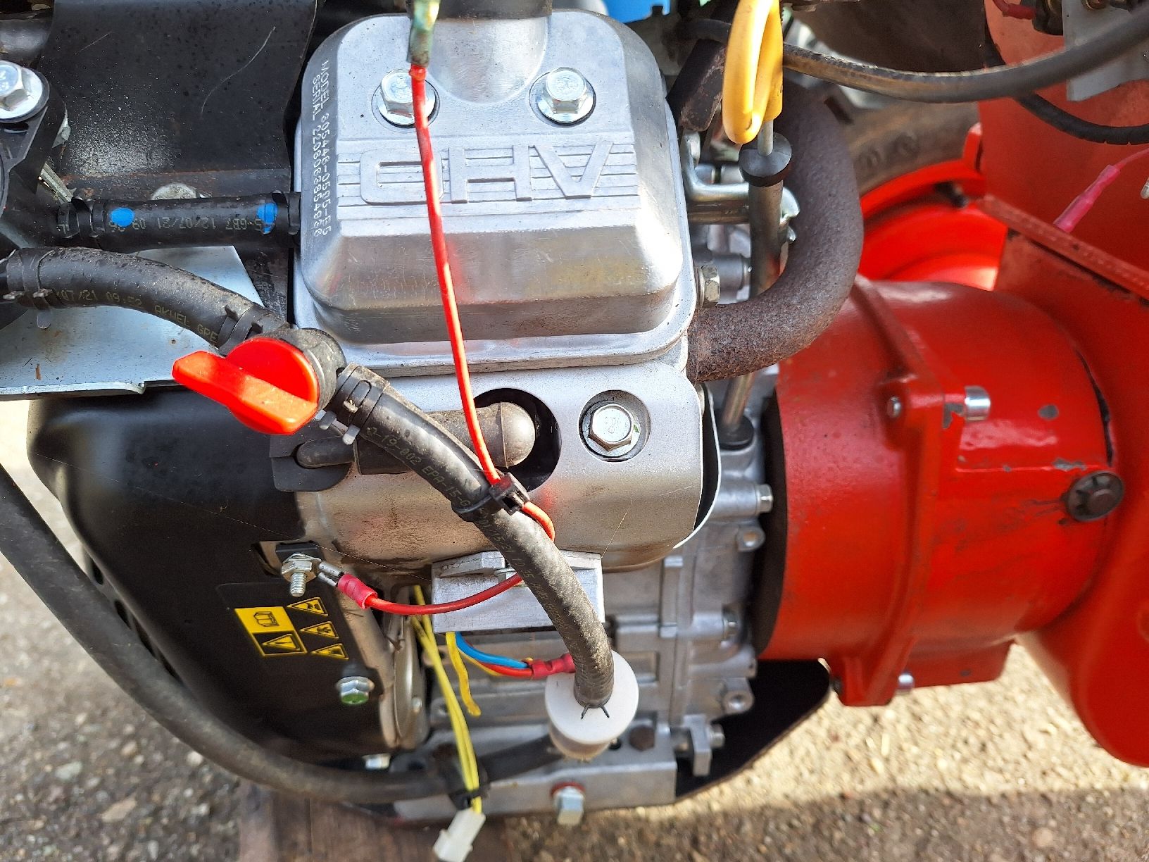 Rapid Tutte le macchine: Rapid 505 mit 16 PS Vanguard Motor – Usato da Rüegsbach venduto da Pel1 5