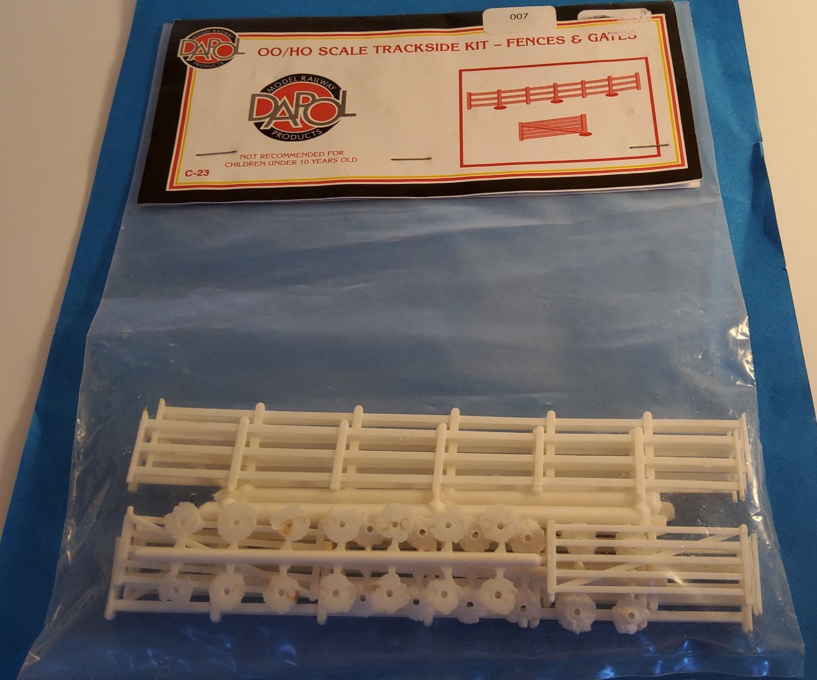 Modellini di ferrovie: Bausatz "Zäune + Gatter" 00/H0 1:76 DAPOL – Nuovo (secondo la descrizione) da Grüningen venduto da VENOM59