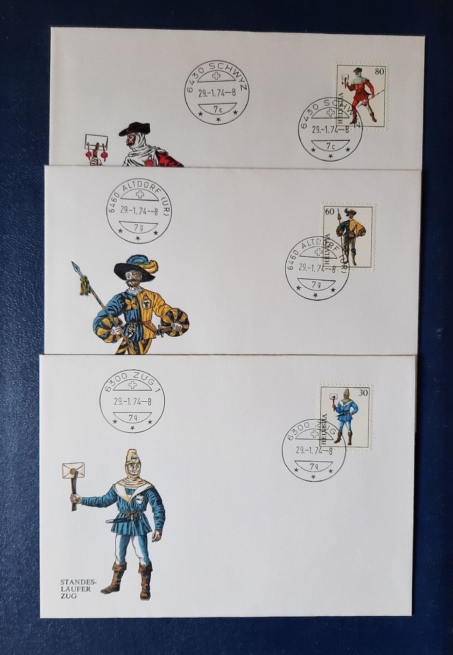 Tous les timbres: Standesläufer, 5 Briefe – D'occasion à Marly par neu-adlerauge65 2