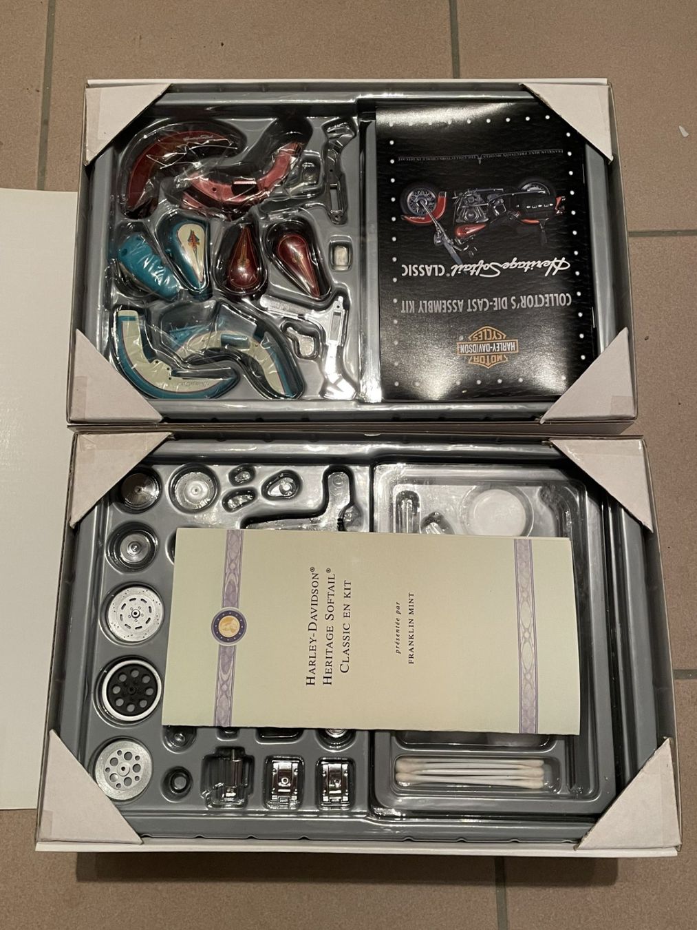 Franklin Mint Kit di modellismo & Modellini statici: Harley Davidson en kit – Nuovo e nell'imballaggio originale da Gingins venduto da fab_l82j 1