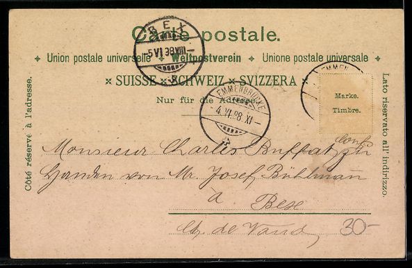 Cartes postales: Litho Solothurn, Belagerung von Solothur – D'occasion à Berlin par bartko-reher 1