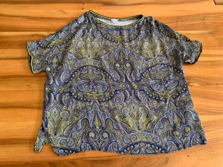 EMILY VAN DEN BERGH Traum Blusen T-Shirt Paisleymuster Gr 40