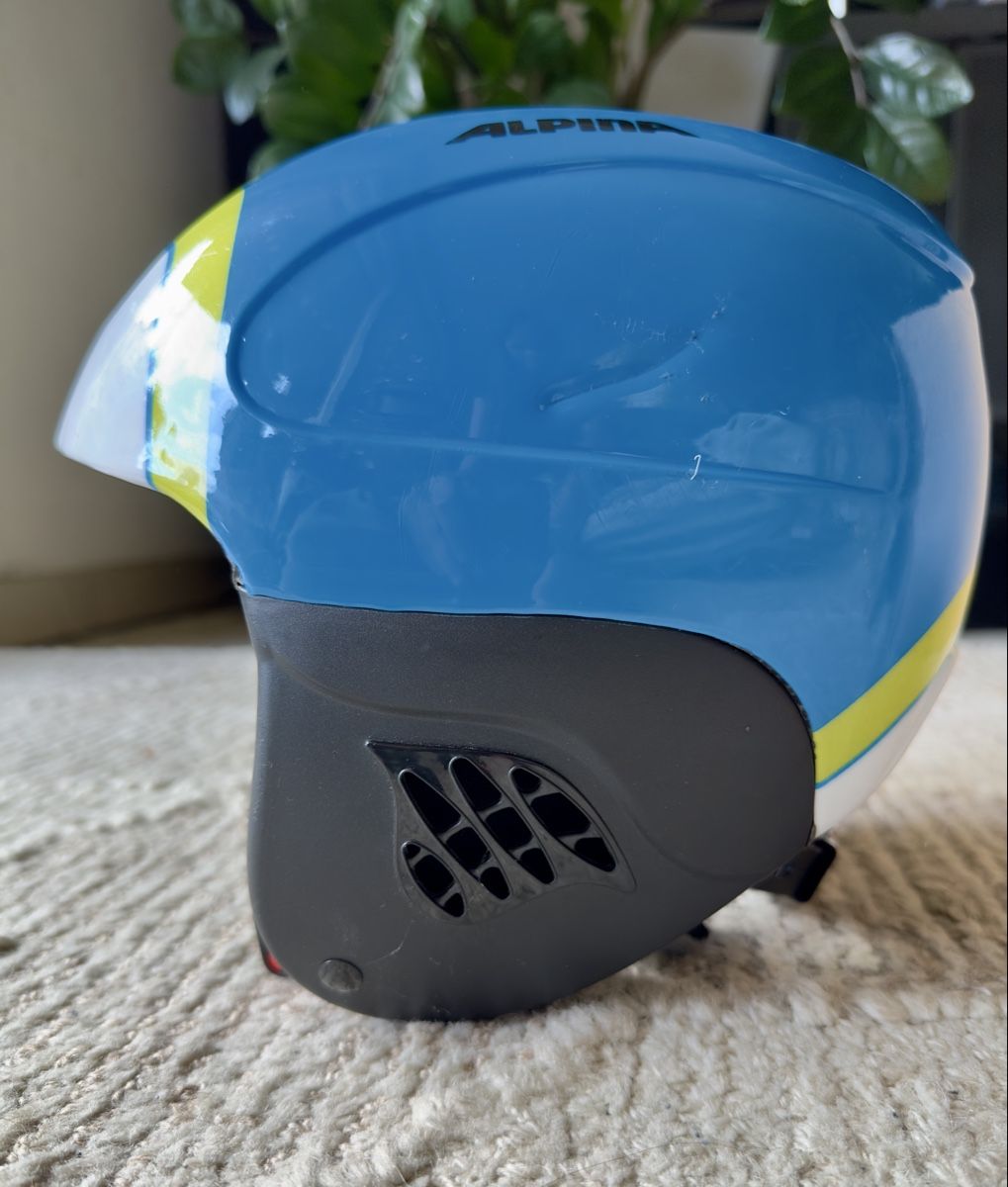 Alpina Caschi: Alpine casque de ski pour enfant – Usato da Gilly venduto da otiik 1