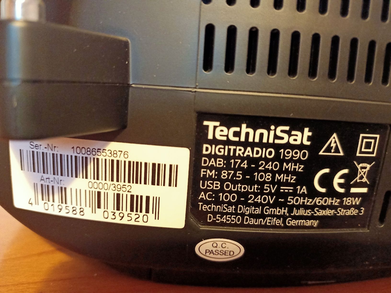 Technisat Multimediaplayer & Streamer: TechniSat Digitradio DAB+ - CD,, USB - Top Zustand – Gebraucht aus Flamatt von Marpou 4