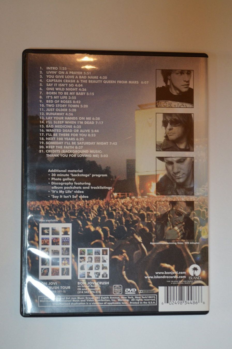Tutti i DVDs: Bon Jovi – Usato da Amden venduto da Arven-Schmuck 1