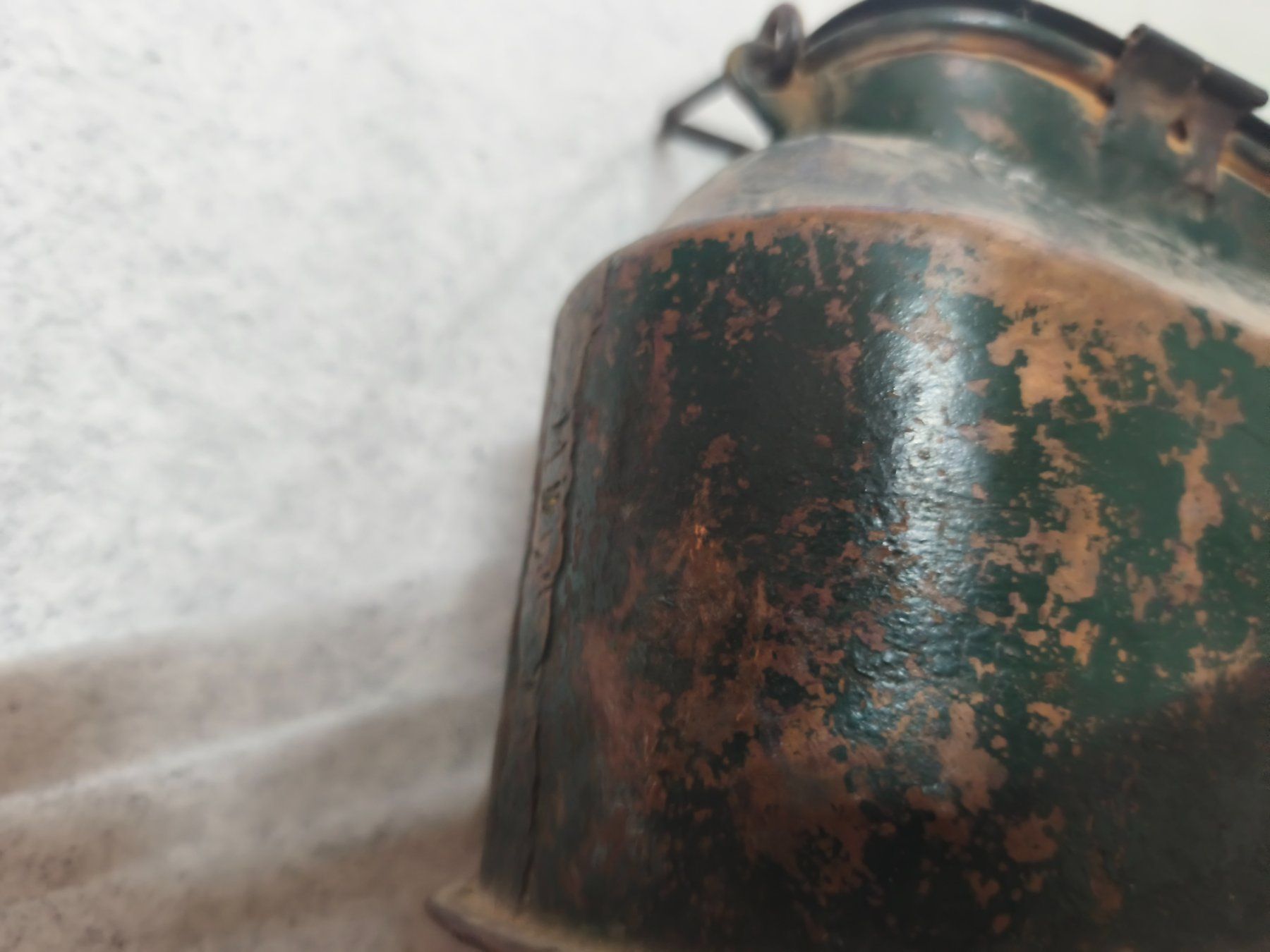 Sonstige antike Technik & Geräte: Alte Eisen-Wärmflasche mit Griff und Ladeluke, 92 – Gebraucht aus Wiedlisbach von ste_t8qh 7