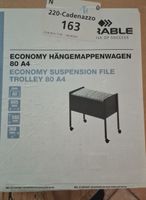 Carrello per cartelle sospese Durable 80 A4 nuovo
