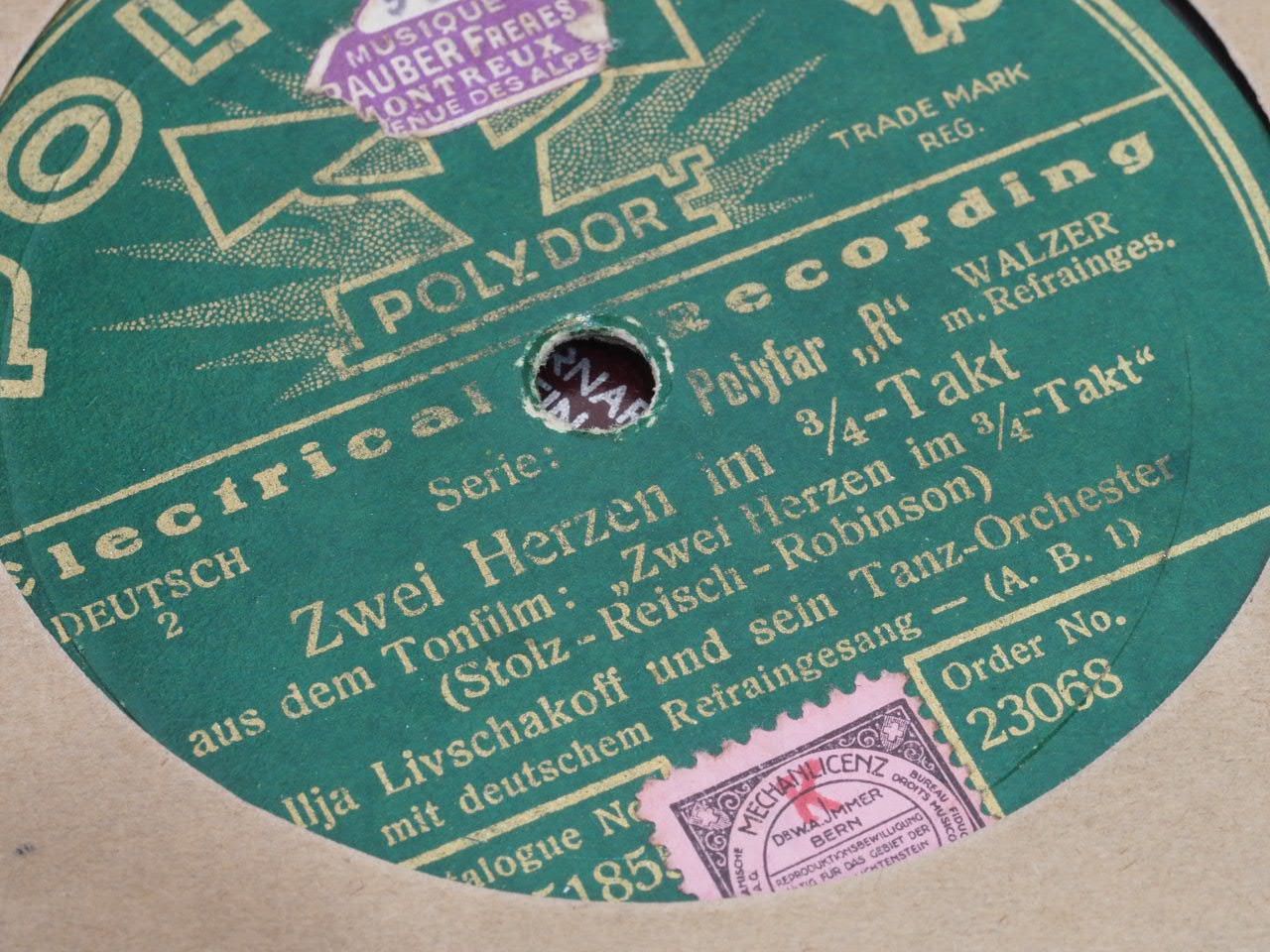 Vinyles: DISQUES 78 TOURS – D'occasion à Lausanne par Leag 3