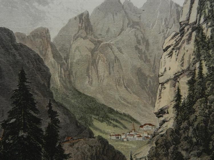 Gravures: Bad Leuk Gemmiwand – D'occasion à Risch par Rischli15 5