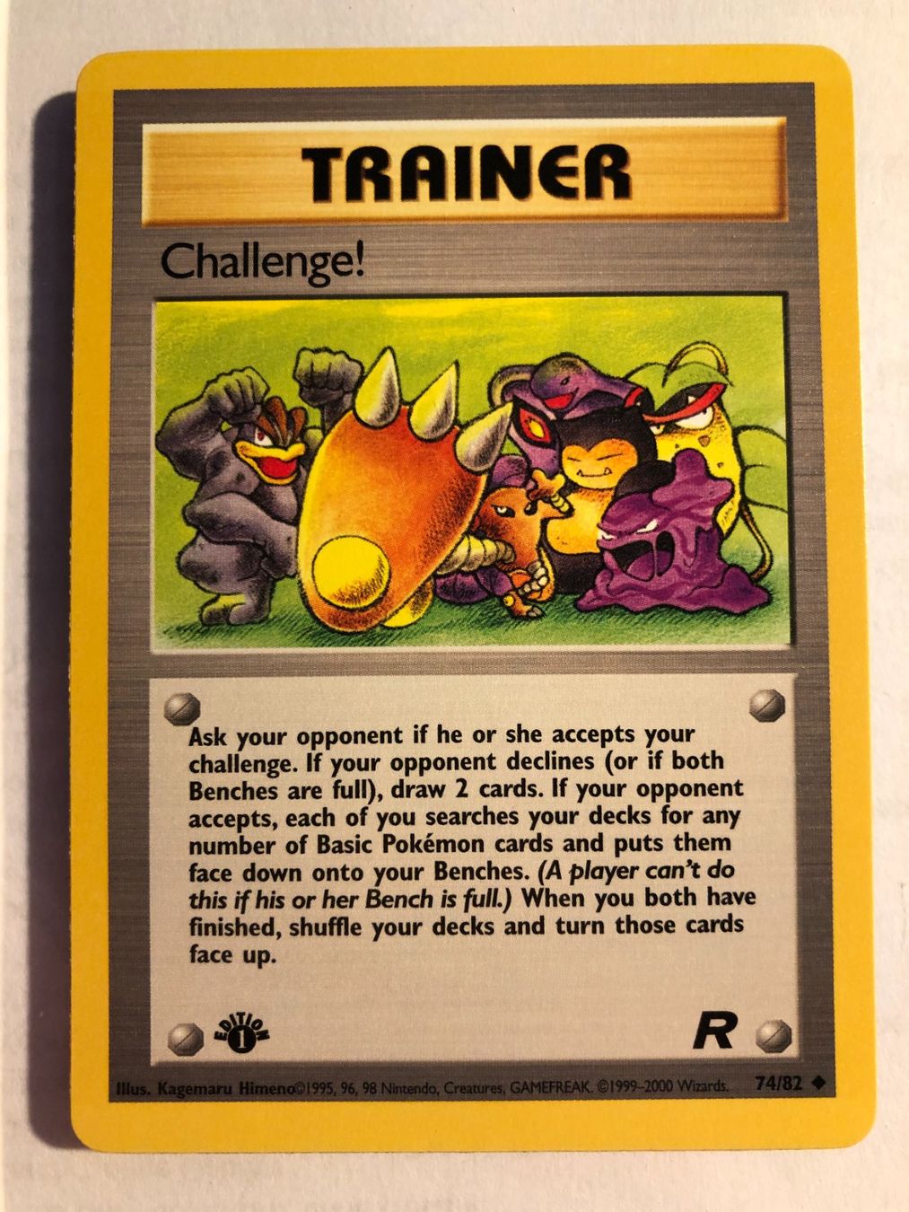 Carte collezionabili: Challenge! (unc.) 1st Team Rocket - MINT - ab 1.- – Usato da Giubiasco venduto da dan_pr8b
