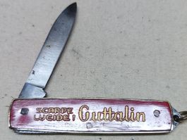 Messer - "Guttalin - scarpe lucide" - Pubblicitario vintage.