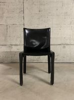 set . 4 stühle cab 412 . mario bellini . cassina