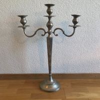 🟣 BILLIG XXXL 69cm! KERZENLEUCHTER KERZENSTÄNDER versilbert