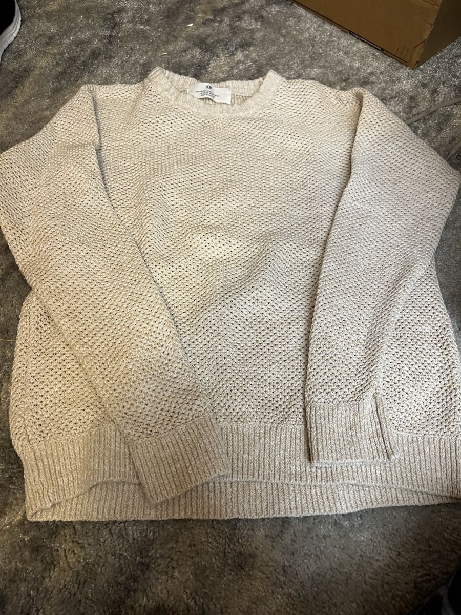 H&M Maglioni & Felpe: H&M Pullover beige grob gestrickt Grösse 134/140 – Nuovo (secondo la descrizione) da Stadel venduto da Ani78