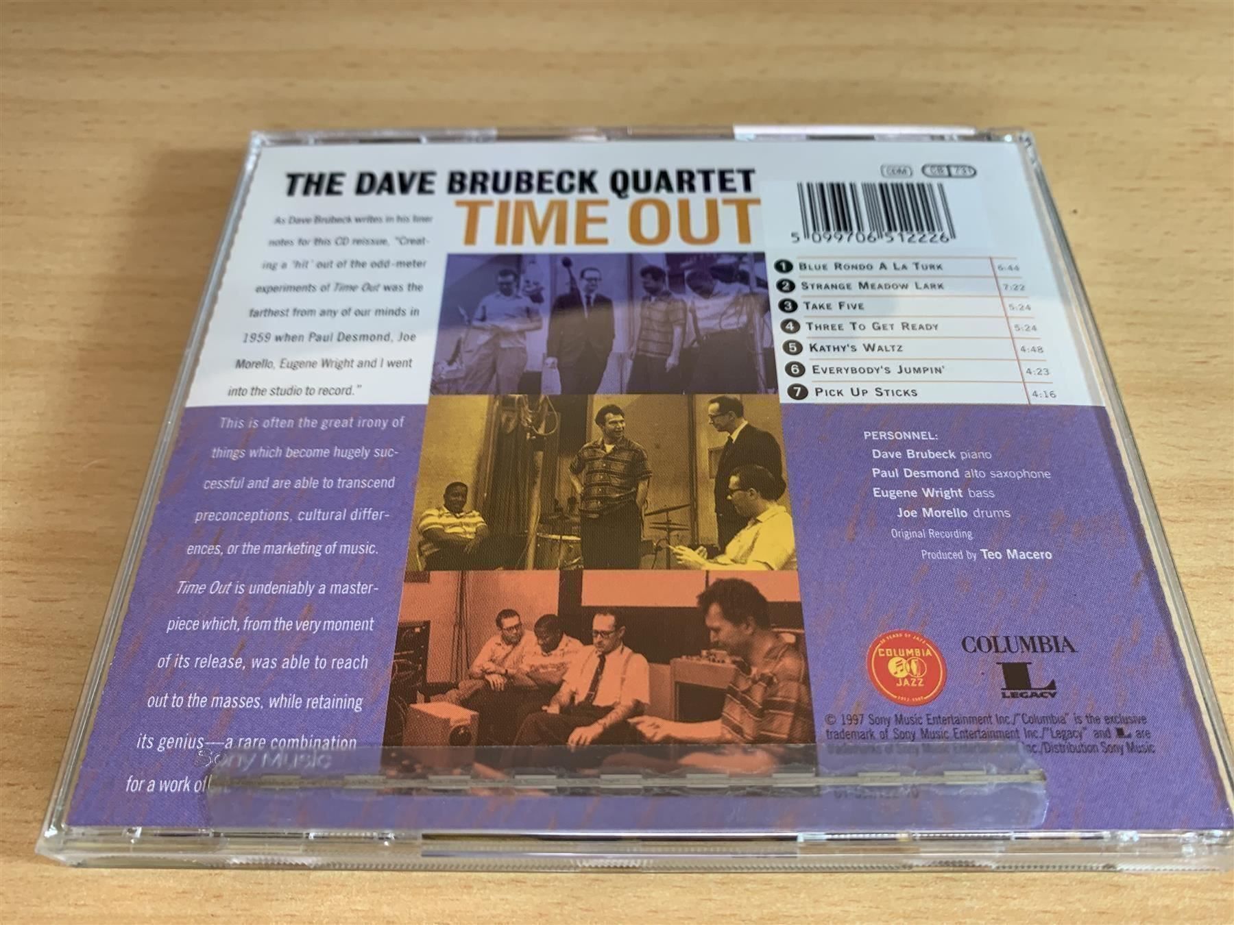 CDs: The Dave Brubeck Quartet – Time Out – Gebraucht aus Rikon im Tösstal von Alpenmutz 1