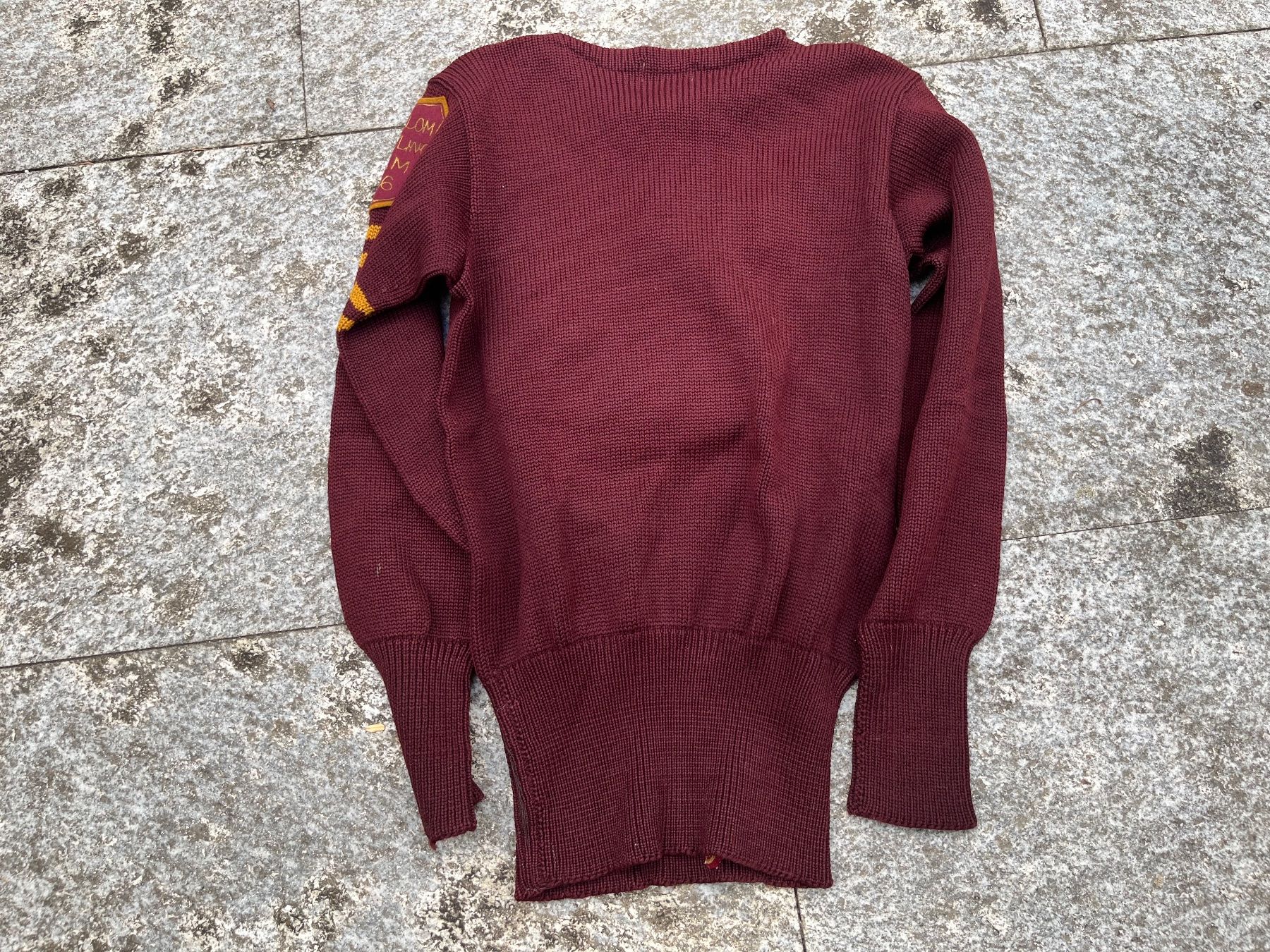 Pullover & Sweatshirts: Vintage 1930er Sweater Pullover Wolle College – Gebraucht aus Bottmingen von Puffsack 2
