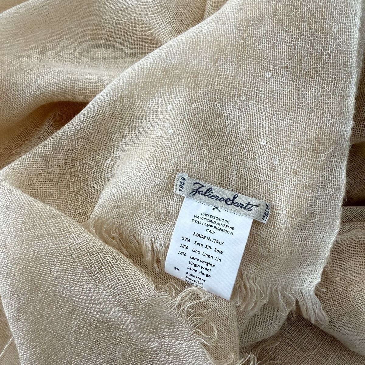 Faliero Sarti Foulards, Tücher & Schals: FALIERO SARTI New Scarf with sequins – Neu (gemäss Beschreibung) aus Emmen von Avviivva_Com2023 5