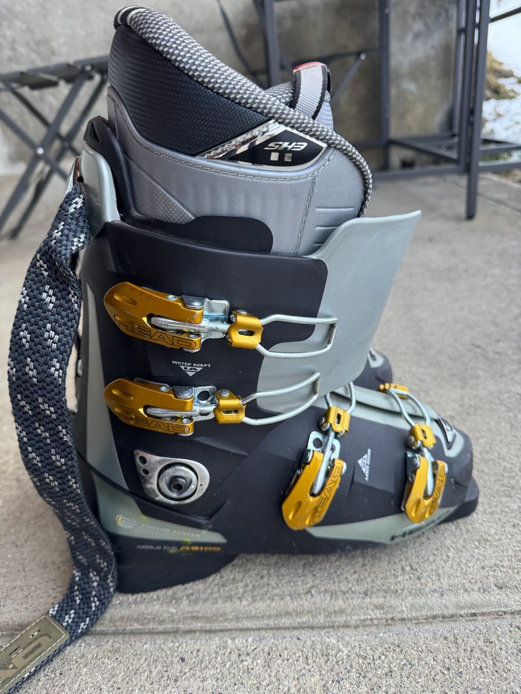 Sci: HEAD Full Custom System World Cup RS80 Downhill Ski Boots – Usato da Grund b. Gstaad venduto da ReLuxe 5