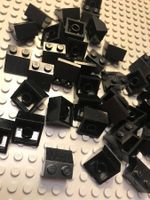 Lego 43 x  Dachstein (3039) 2x2 schwarz