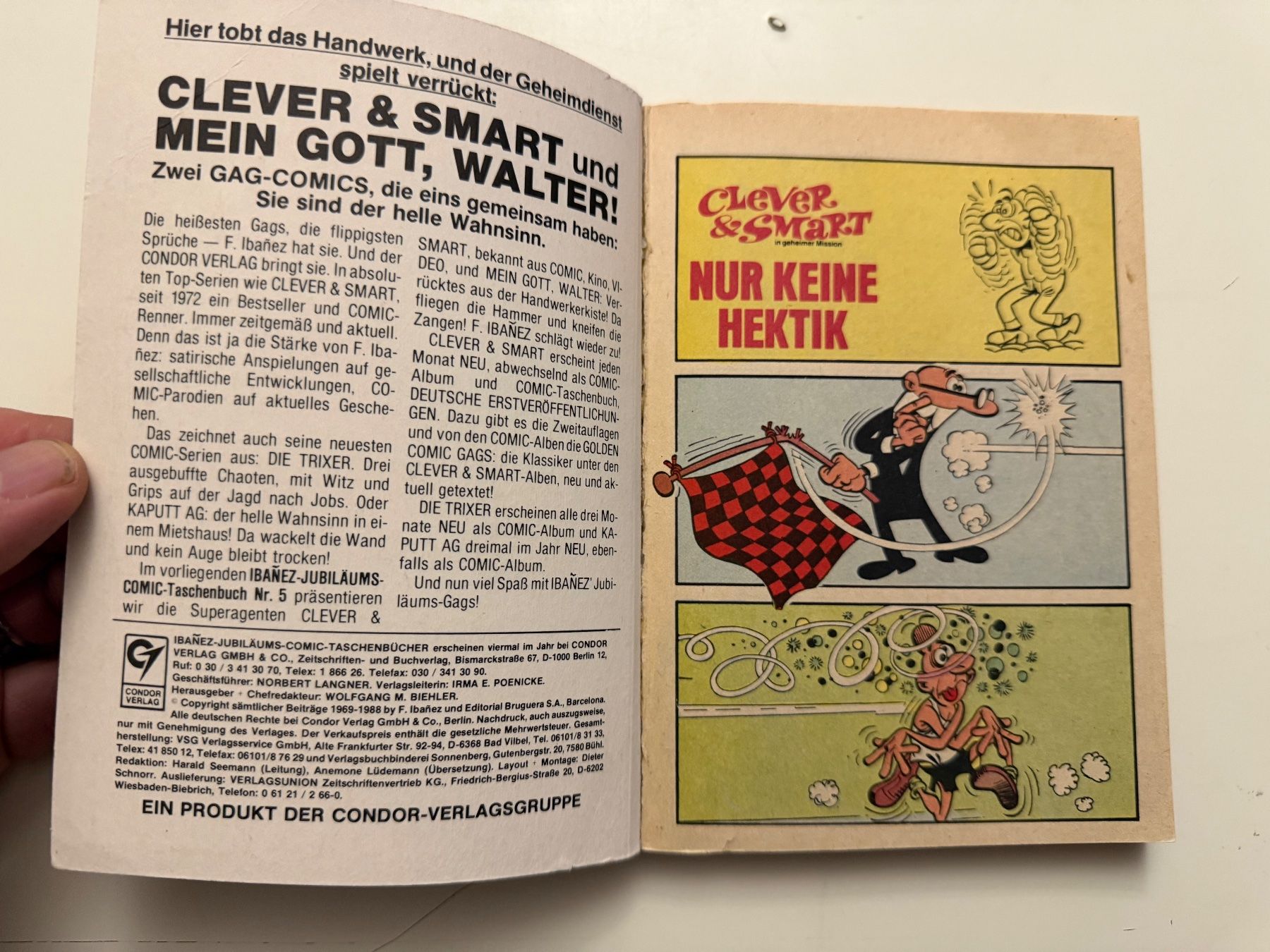 Fumetti: CLEVER & SMART JUBILÄUMS-COMIC-TASCHENBUCH NR.5 – Usato da Münsingen venduto da Ganjam 3