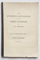Finanzierte der Berner Staatsschatz die Sklaverei ? (1903)