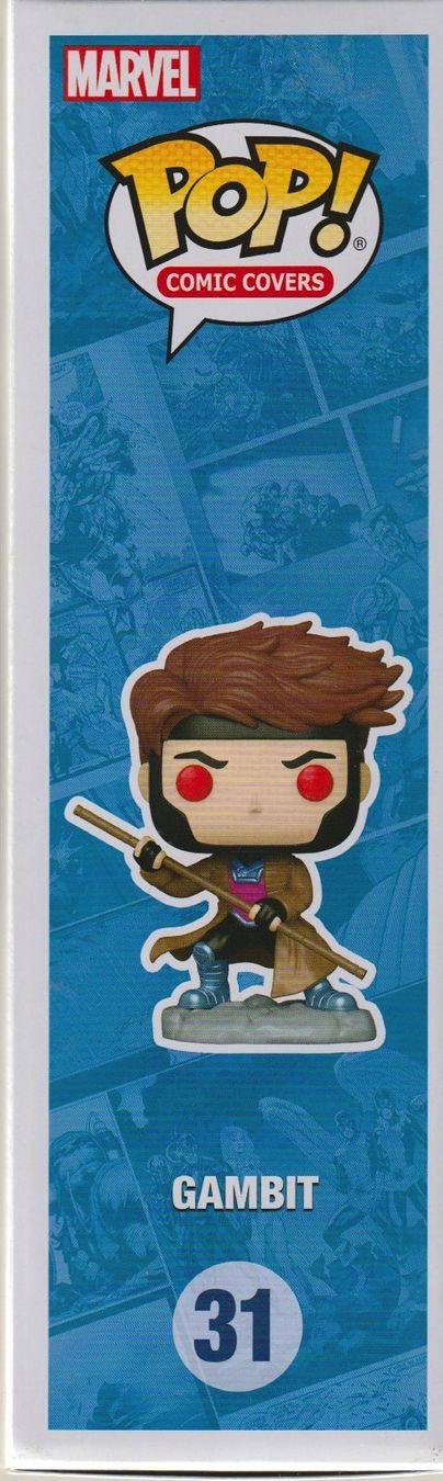 Funko Statuette: FUNKO POP! MARVEL COMIC COVERS # 31 X MEN GAMBIT special edi – Nuovo e nell'imballaggio originale da Vezia venduto da Aquarius_Age