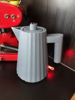 WASSERKOCHER ALESSI PLISSE PLISSÉ GRAU