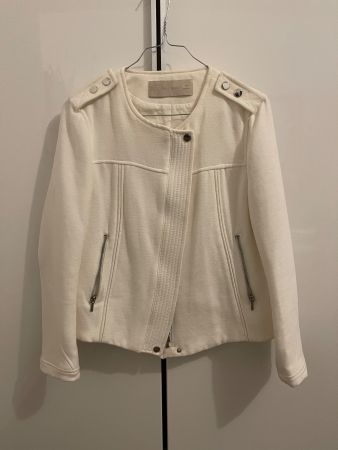 Zara Jacke, creme-weiss, Gr. M, Top Zustand