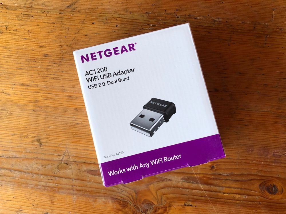 NETGEAR AC1200 WLAN USB Adapter, Dualband, schnelles Wifi (Neu und ...