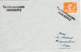 Brief, Paketannahmestelle Innereriz
