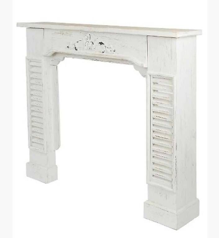 Camini: Shabby Chic Kaminkonsole – Usato da Weggis venduto da bdrm48 2