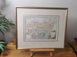 Alte Karte/ Landkarte Der Kanton Appenzell Nro. 410 (Stich)