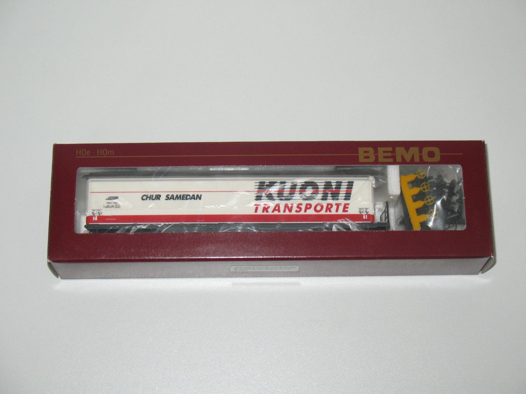 Bemo Modellini di ferrovie: Schiebewandwagen "KUONI" in H0m von BEMO 2288 – Nuovo (secondo la descrizione) da Ettiswil venduto da Caapraibex 9
