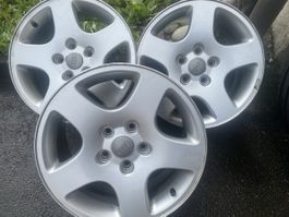 3x Audi A4 Felgen für 16 Zoll
