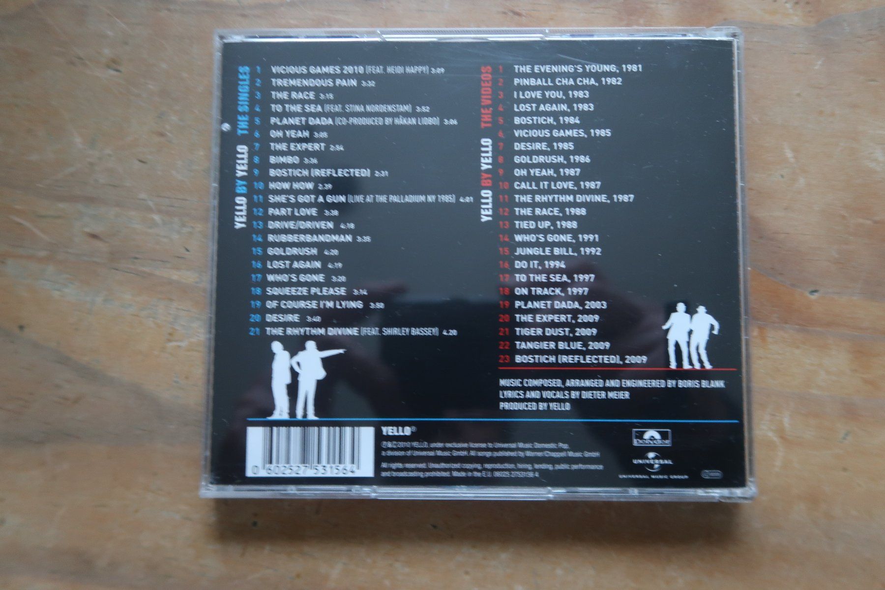 CD: YELLO - THE SINGLES COLLECTION - CD + DVD – Usato da Basel venduto da Patiscat 1