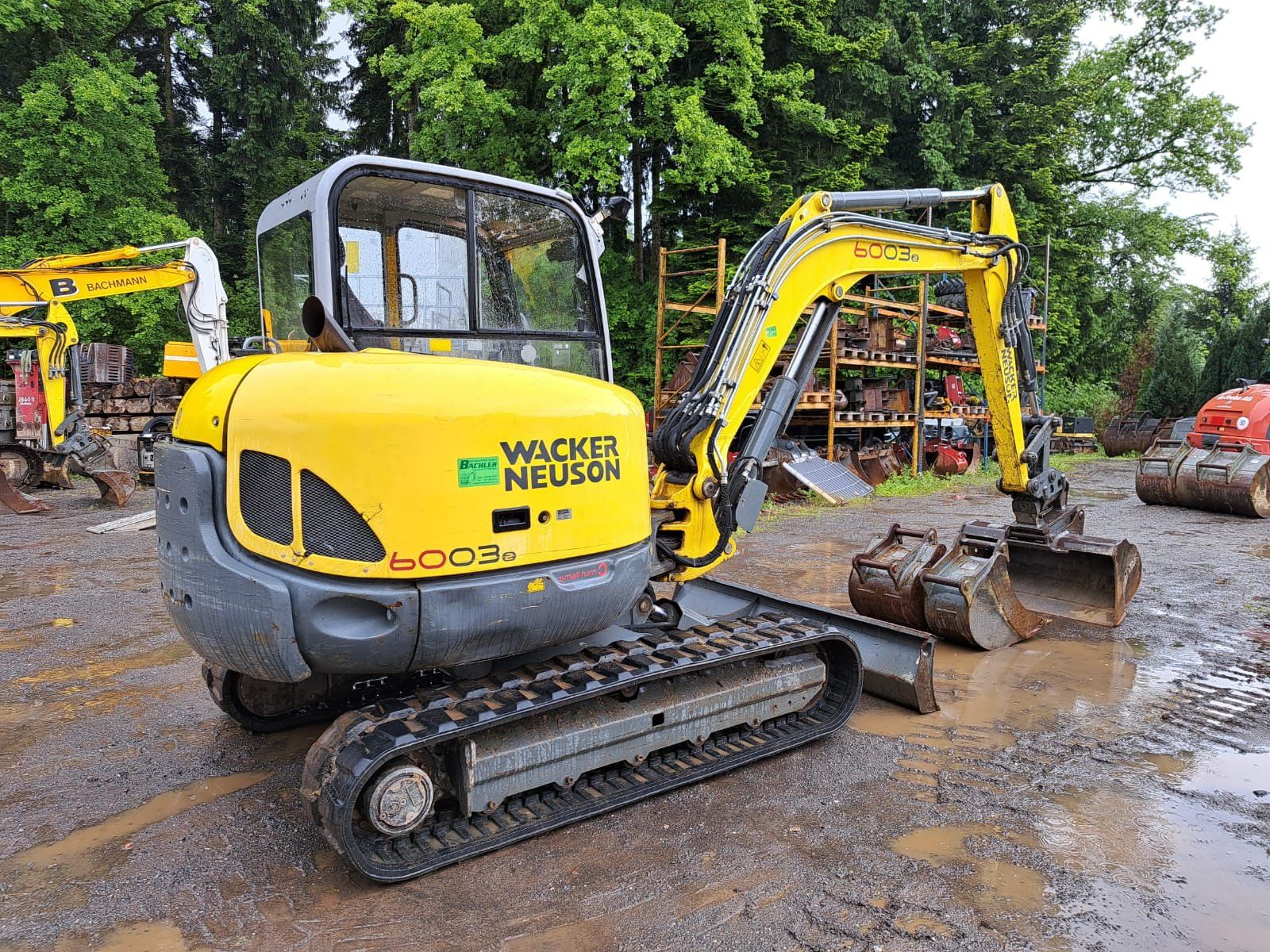 Wacker Neuson Escavatori: Raupenbagger Wacker Neuson 6003 – Usato da Rain venduto da Bob1000 2