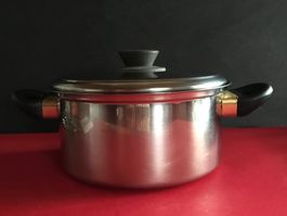 Pfanne Henkel-Kochtopf Deckel Lynns 18/10, 19 cm 1,7 ltr