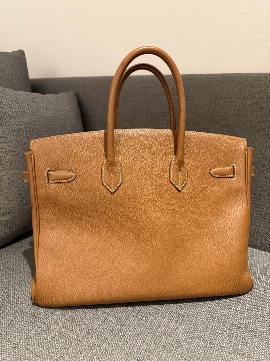 Hermès Borse: Hermes Birkin 35 mit goldener Hardware / Epsom – Usato da Olten venduto da ale_nb2x 5