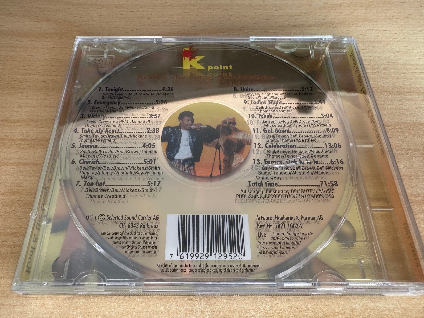 CDs: C3 Kool & The Gang – Celebration – Gebraucht aus Rikon im Tösstal von Alpenmutz 1