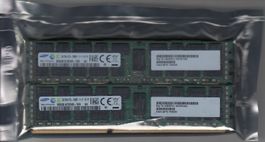 Samsung 8x8Gb 2Rx4 PC3L-12800R 64GB RAM Set
