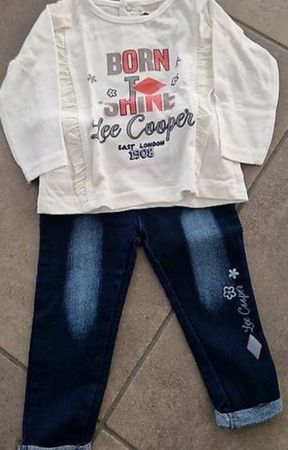 neue Langarmshirt und Jeans Grösse 12mnt (ca gr.80/86)