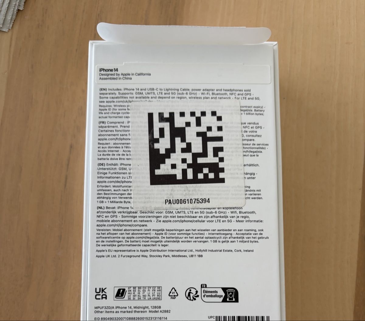 Apple Telefoni cellulari / Smartphones: iPhone 14 128gb  – Usato da Schindellegi venduto da mbosco2100 6