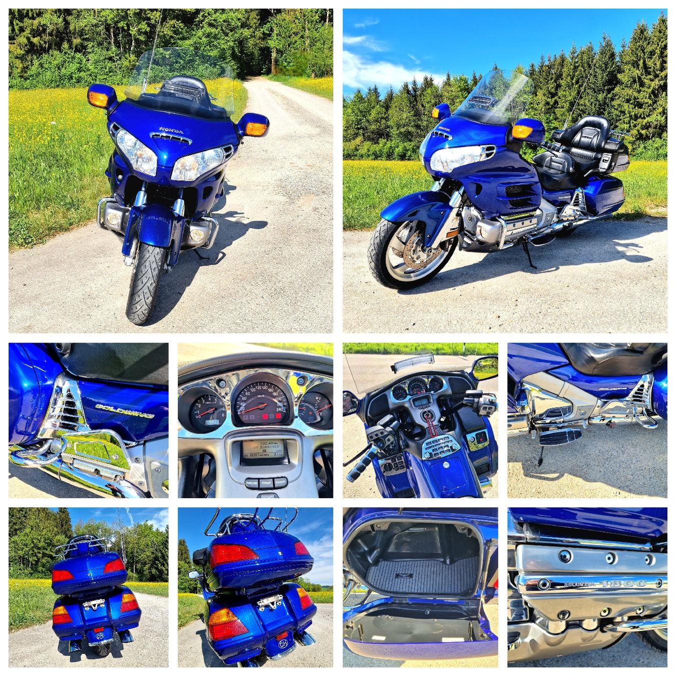 Honda Touring: Honda Goldwing GL1800A – Usato da Winterberg ZH venduto da maho66